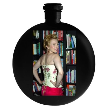 Traci Lords Round Flask