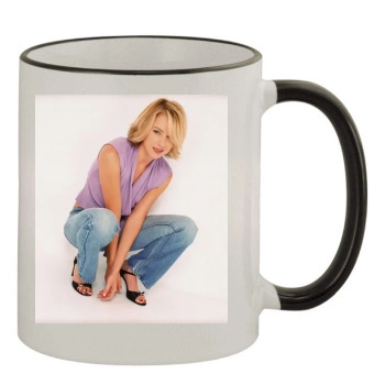 Traylor Howard 11oz Colored Rim & Handle Mug