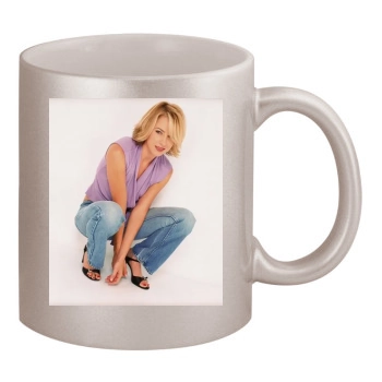 Traylor Howard 11oz Metallic Silver Mug