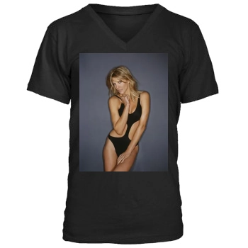 Tricia Helfer Men's V-Neck T-Shirt