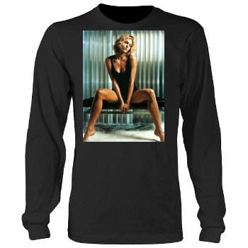 Tricia Helfer Men's Heavy Long Sleeve TShirt