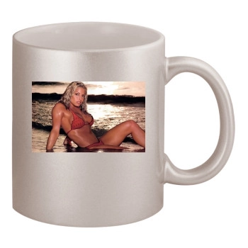 Trish Stratus 11oz Metallic Silver Mug