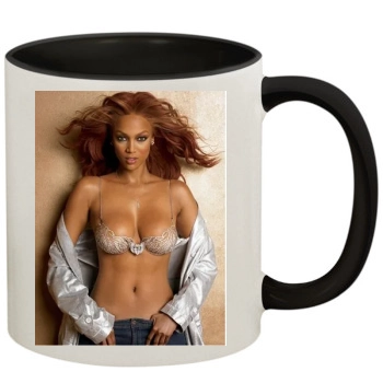 Tyra Banks 11oz Colored Inner & Handle Mug