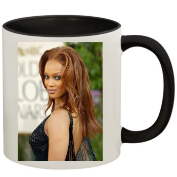 Tyra Banks 11oz Colored Inner & Handle Mug