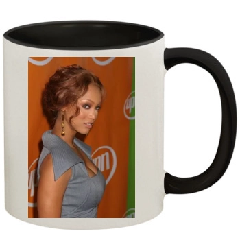 Tyra Banks 11oz Colored Inner & Handle Mug