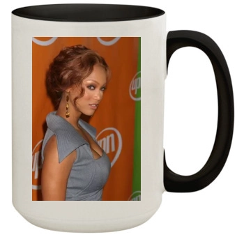 Tyra Banks 15oz Colored Inner & Handle Mug