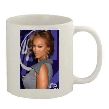 Tyra Banks 11oz White Mug