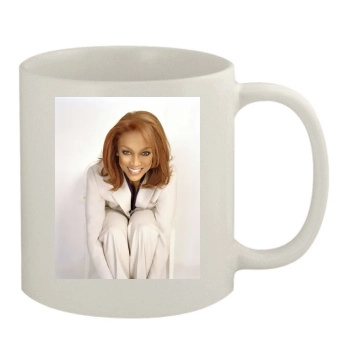 Tyra Banks 11oz White Mug