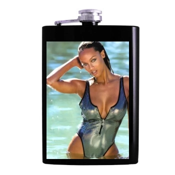 Tyra Banks Hip Flask