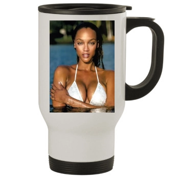 Tyra Banks Stainless Steel Travel Mug