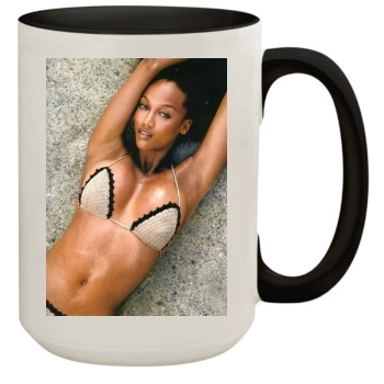 Tyra Banks 15oz Colored Inner & Handle Mug