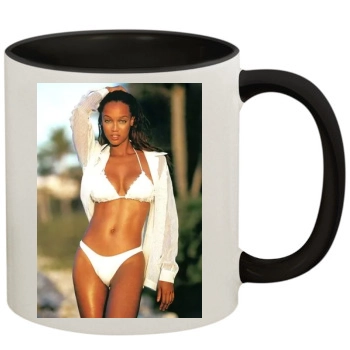 Tyra Banks 11oz Colored Inner & Handle Mug