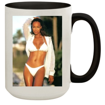 Tyra Banks 15oz Colored Inner & Handle Mug