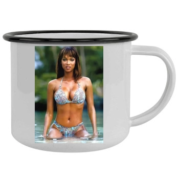 Tyra Banks Camping Mug