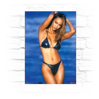 Tyra Banks Metal Wall Art