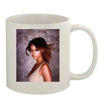 Tyra Banks 11oz White Mug