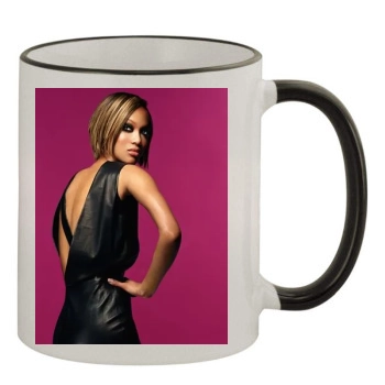 Tyra Banks 11oz Colored Rim & Handle Mug