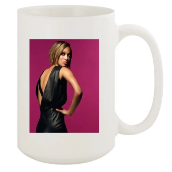 Tyra Banks 15oz White Mug