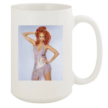 Tyra Banks 15oz White Mug