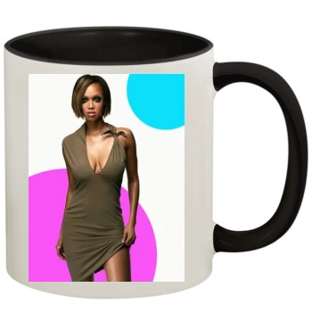 Tyra Banks 11oz Colored Inner & Handle Mug