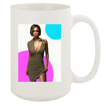 Tyra Banks 15oz White Mug