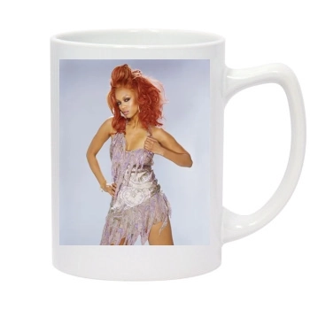 Tyra Banks 14oz White Statesman Mug