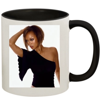 Tyra Banks 11oz Colored Inner & Handle Mug