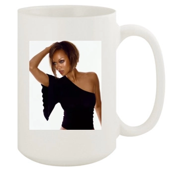 Tyra Banks 15oz White Mug