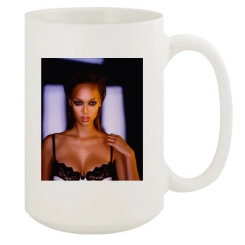 Tyra Banks 15oz White Mug