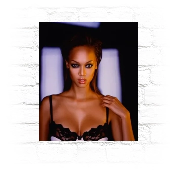 Tyra Banks Metal Wall Art