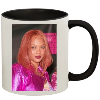 Tyra Banks 11oz Colored Inner & Handle Mug