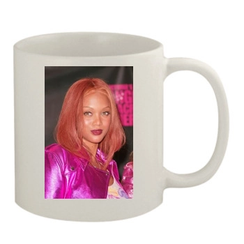 Tyra Banks 11oz White Mug