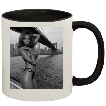 Tyra Banks 11oz Colored Inner & Handle Mug