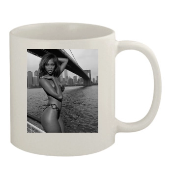 Tyra Banks 11oz White Mug