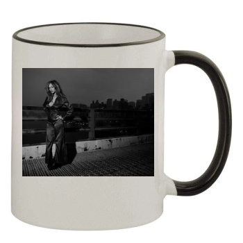 Tyra Banks 11oz Colored Rim & Handle Mug