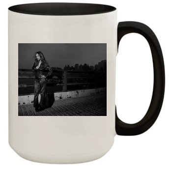 Tyra Banks 15oz Colored Inner & Handle Mug