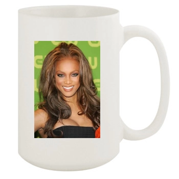 Tyra Banks 15oz White Mug