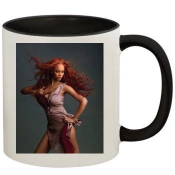 Tyra Banks 11oz Colored Inner & Handle Mug