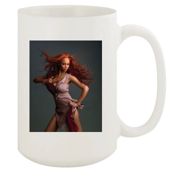 Tyra Banks 15oz White Mug