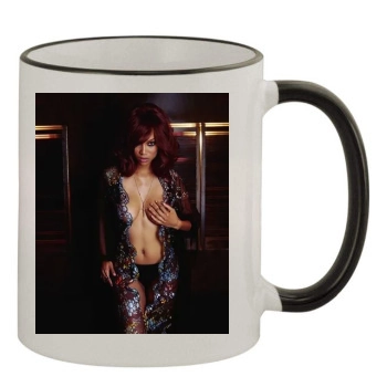 Tyra Banks 11oz Colored Rim & Handle Mug