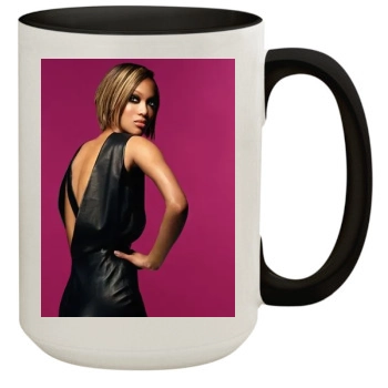 Tyra Banks 15oz Colored Inner & Handle Mug