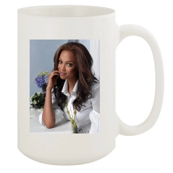 Tyra Banks 15oz White Mug