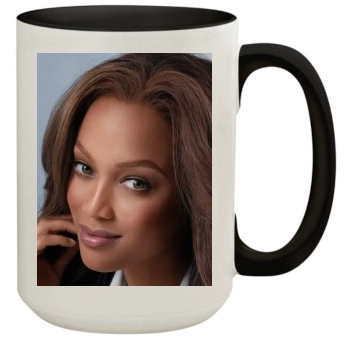 Tyra Banks 15oz Colored Inner & Handle Mug