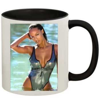 Tyra Banks 11oz Colored Inner & Handle Mug