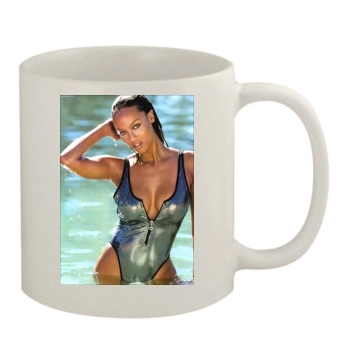 Tyra Banks 11oz White Mug