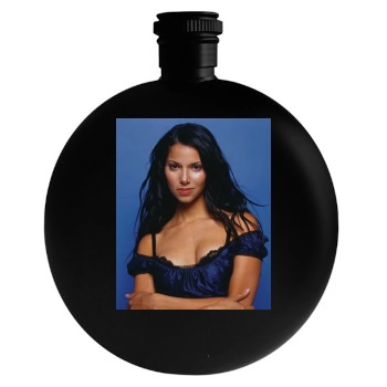 Tyra Banks Round Flask