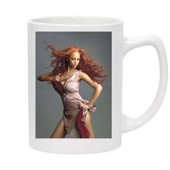 Tyra Banks 14oz White Statesman Mug