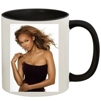 Tyra Banks 11oz Colored Inner & Handle Mug