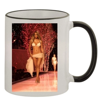 Tyra Banks 11oz Colored Rim & Handle Mug