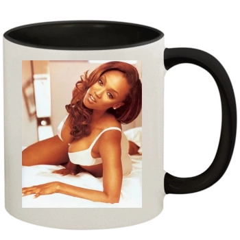 Tyra Banks 11oz Colored Inner & Handle Mug